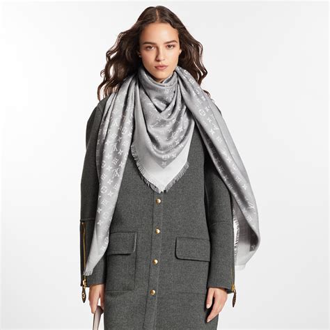 louis vuitton denim shawl|lv denim monogram shawl m70804.